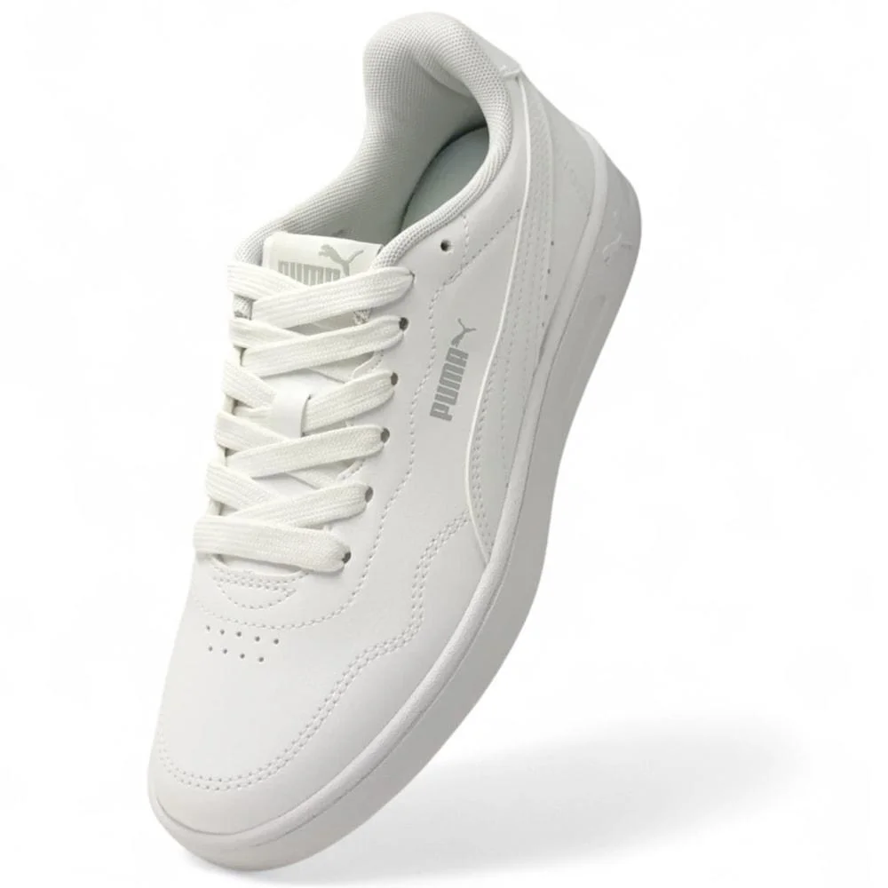 Tênis Puma Court Lally BDP White Cool Gray Branco 4