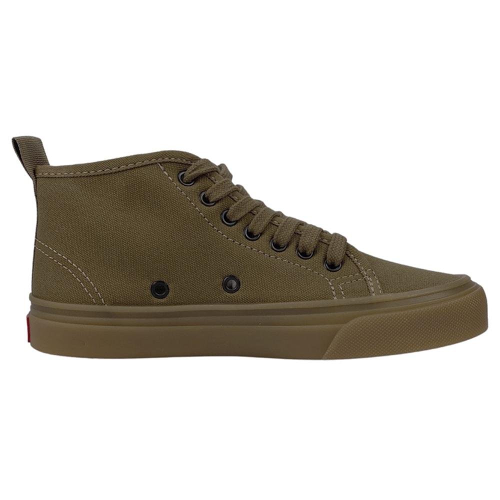Tênis Redley Originals Mid Monocromo Marrom Marrom 3