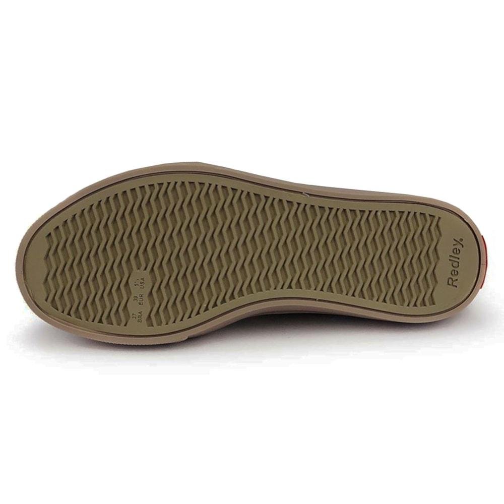 Tênis Redley Originals Mid Monocromo Marrom Marrom 5