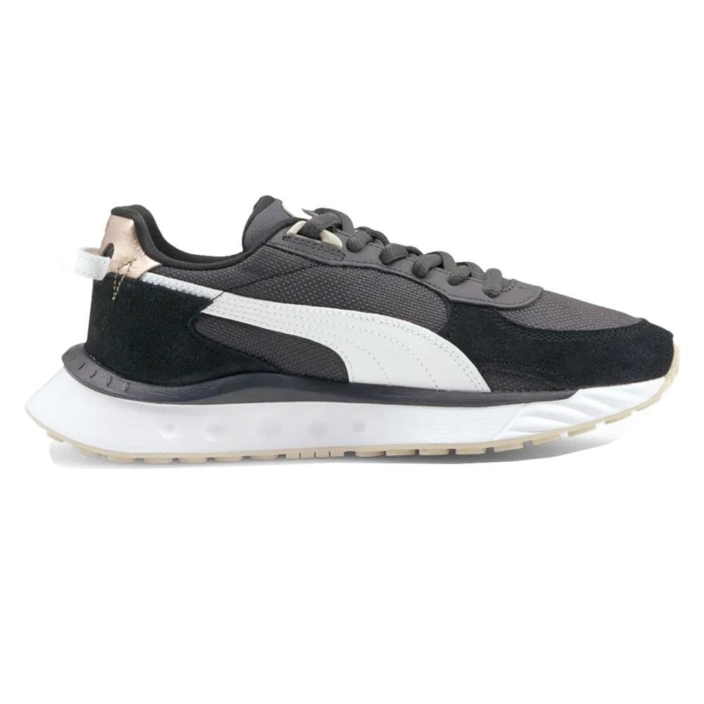 Tênis Puma Wild Rider Soft Metal Ebony Black Preto 2