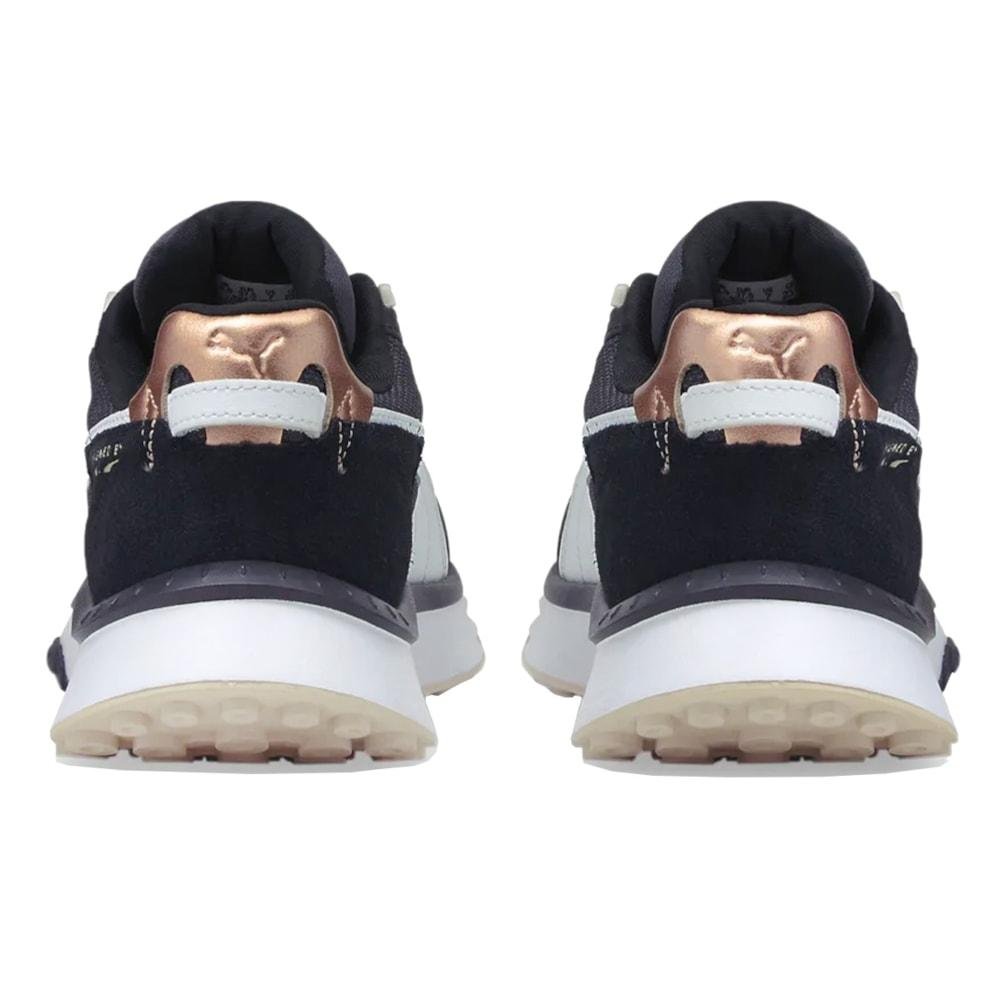 Tênis Puma Wild Rider Soft Metal Ebony Black Preto 3