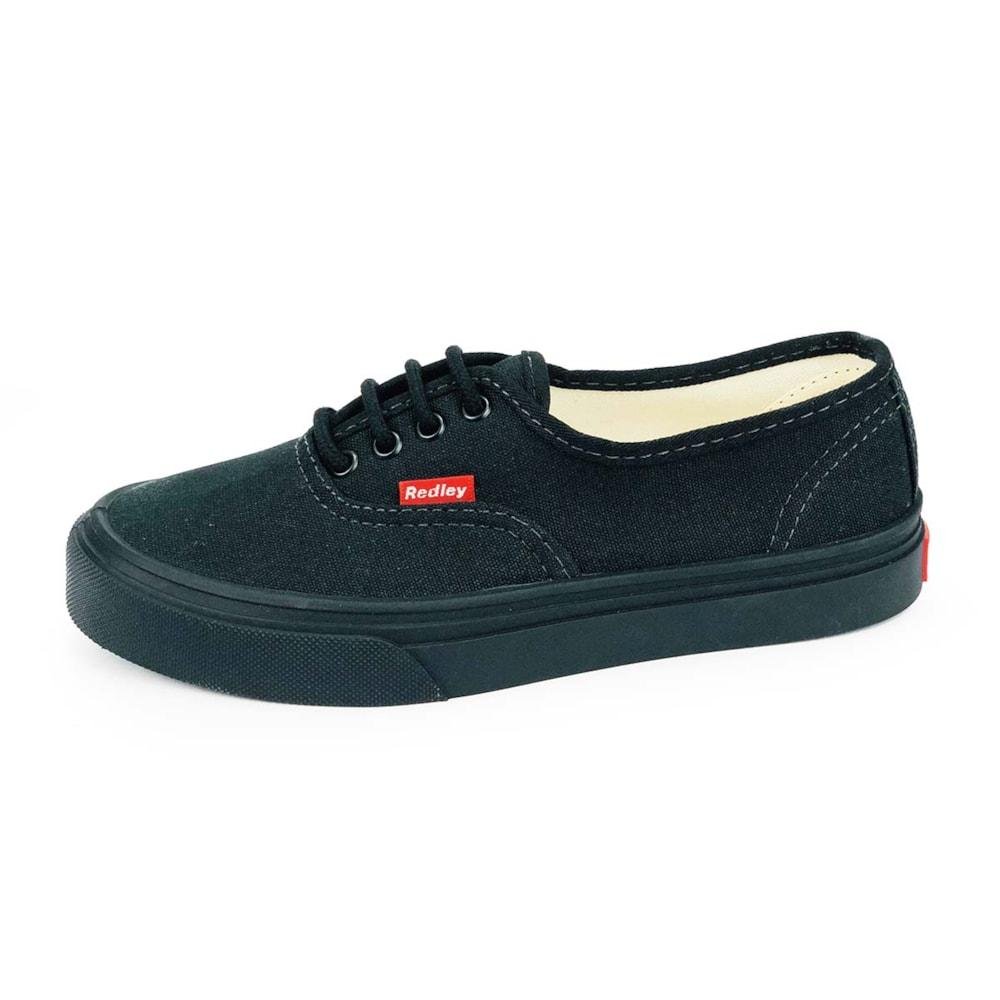 Tênis Redley Monocromo Preto Preto 2
