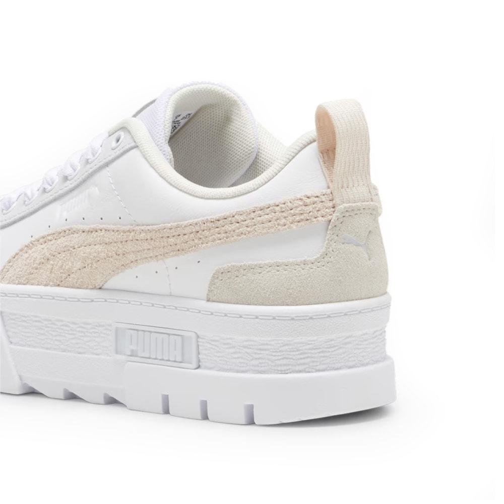 Tênis Puma Mayze Mix White Rose Bay Branco 3