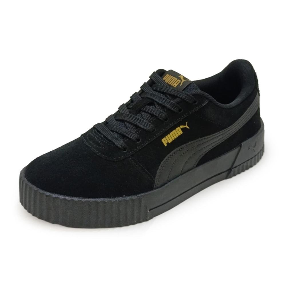 Tênis Puma Carina BDP Black Gold