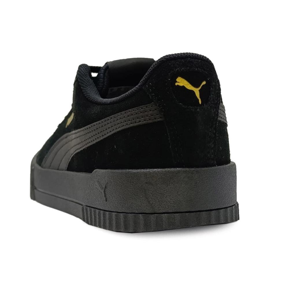 Tênis Puma Carina BDP Black Gold Preto 3