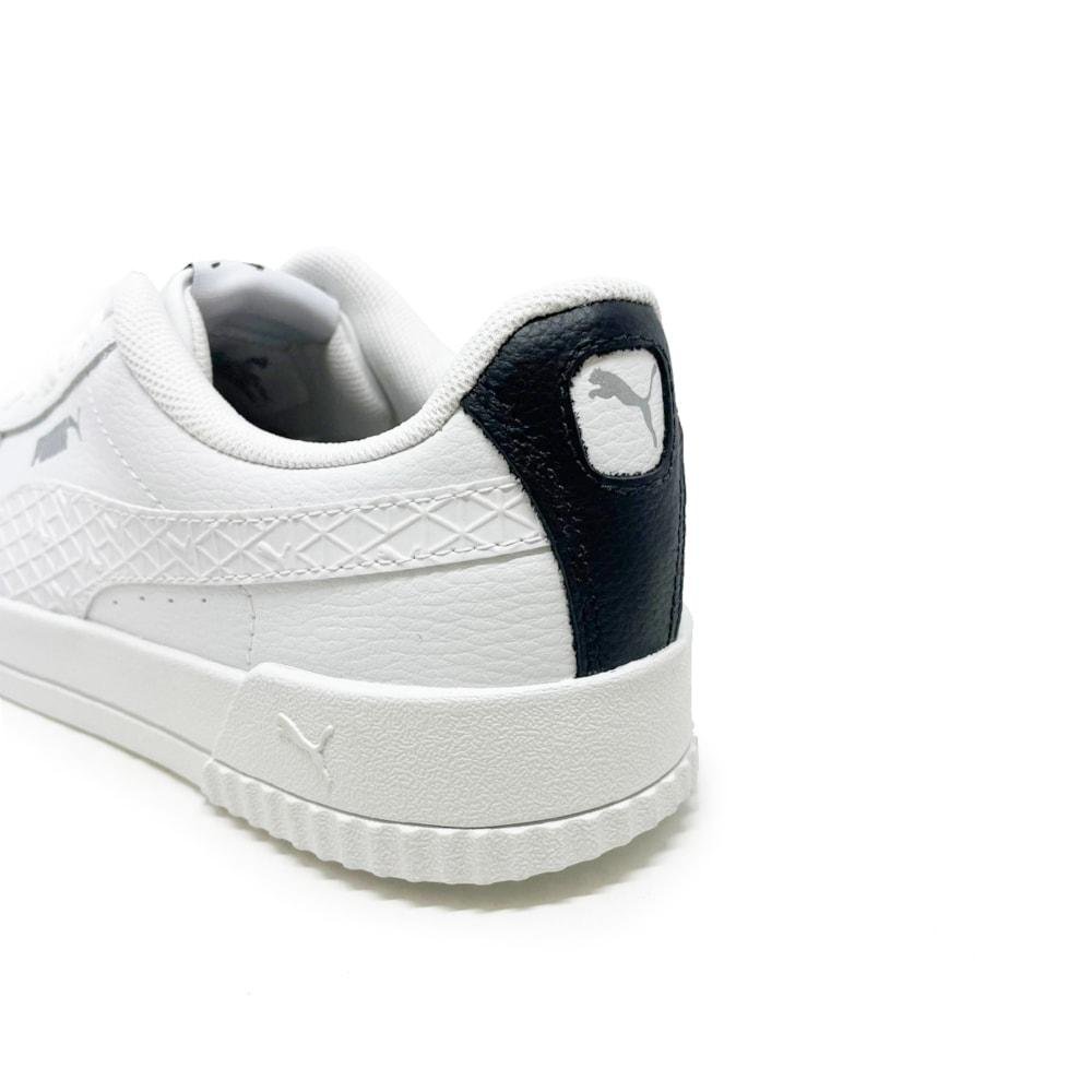 Tênis Puma Feminino Carina Logo Power BDP White Branco 4