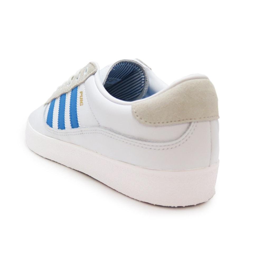 Tênis Adidas Puig Indoor Cloud White / Blue Bird / Gold Metallic Branco 3