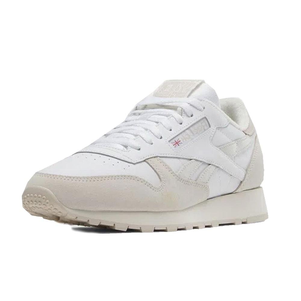Tênis Reebok Classic Leather Branco Bege
