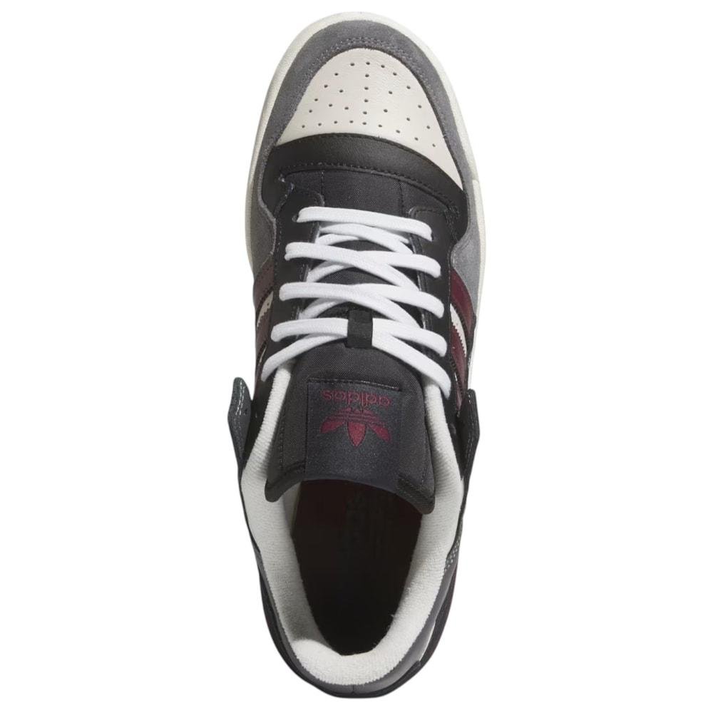 Tênis Adidas Forum 84 Low ADV Grey Three Maroon Alumina Cinza 4
