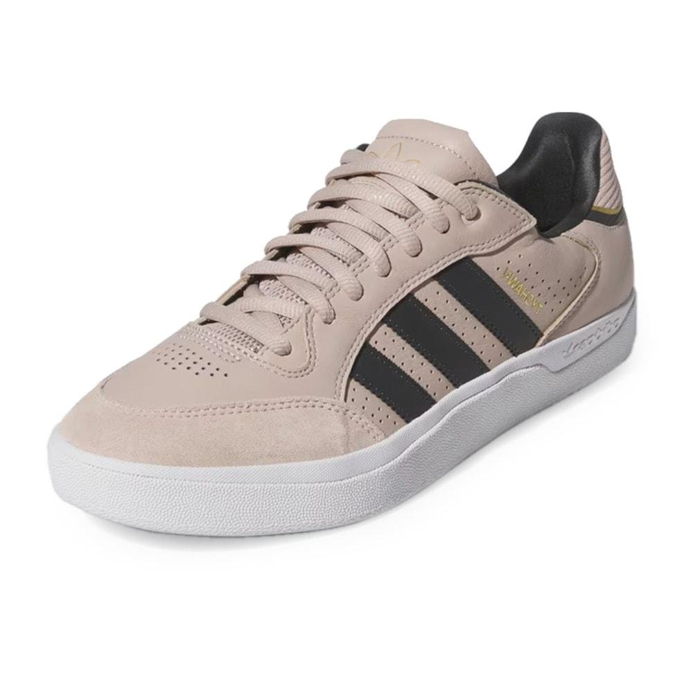 Tênis Adidas Tyshawn Low Wonder Taupe Carbon Gold Metallic