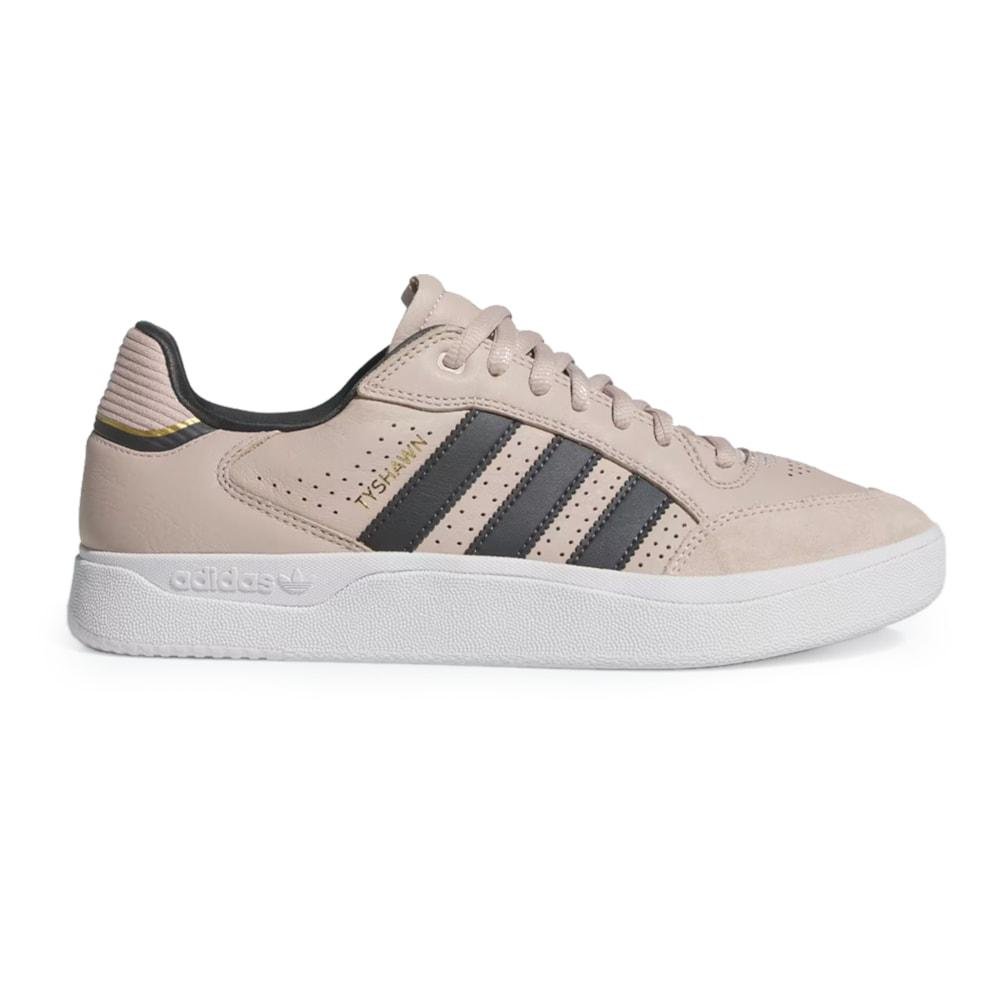 Tênis Adidas Tyshawn Low Wonder Taupe Carbon Gold Metallic Bege 2