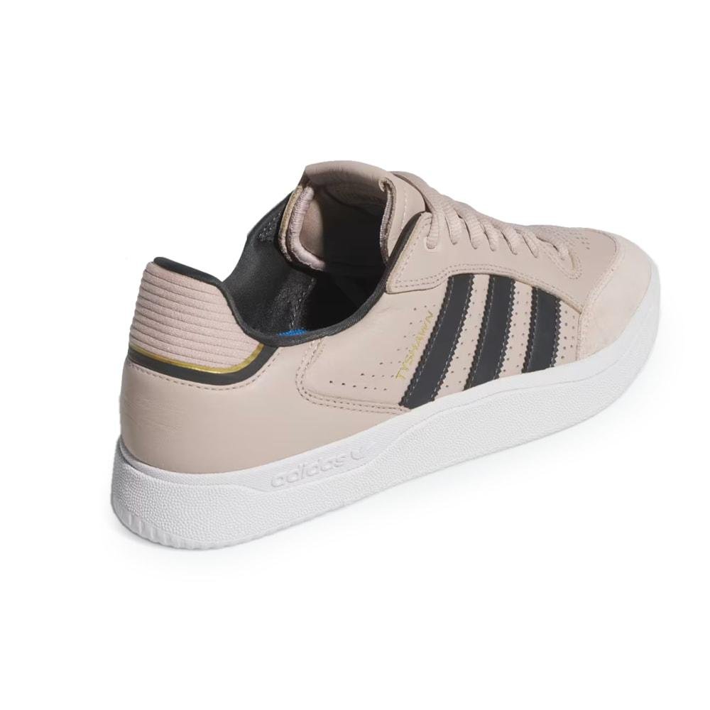 Tênis Adidas Tyshawn Low Wonder Taupe Carbon Gold Metallic Bege 3