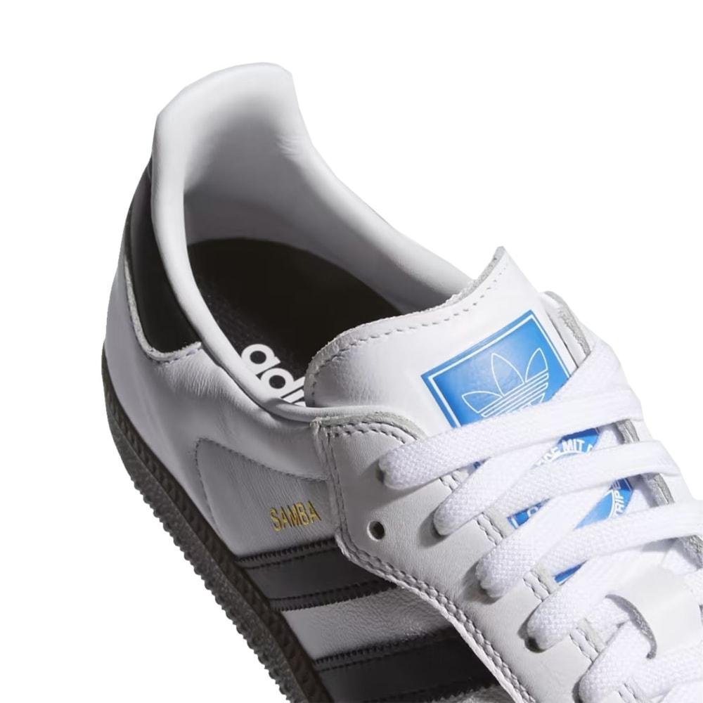Tênis Adidas Samba ADV Branco Preto Branco 4