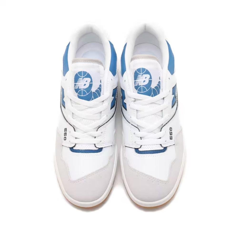 Tênis New Balance 550 White Blue BB550ESA Branco 4