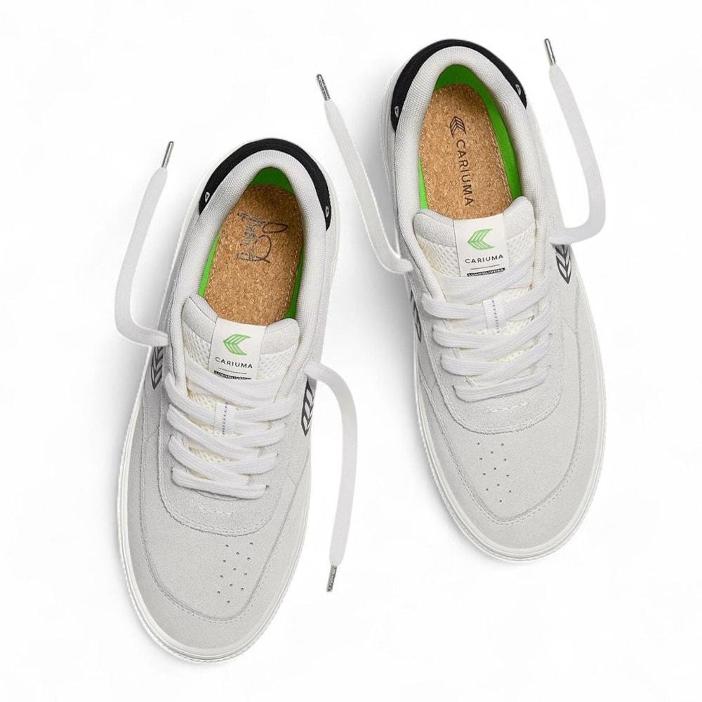 Tênis Cariuma Luan Pro Smoke White Suede Cinza 4