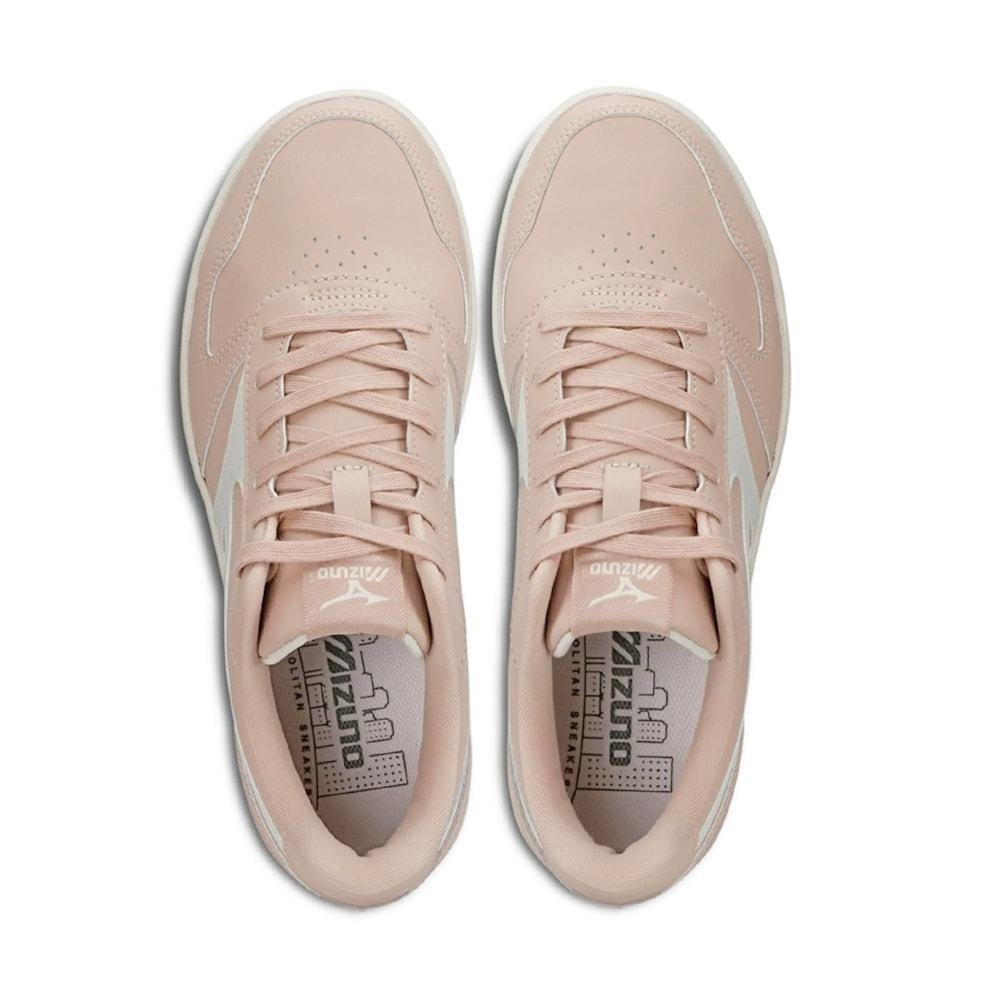 Tênis Mizuno Street Wind Duna Rosa e Bege Rosa 3