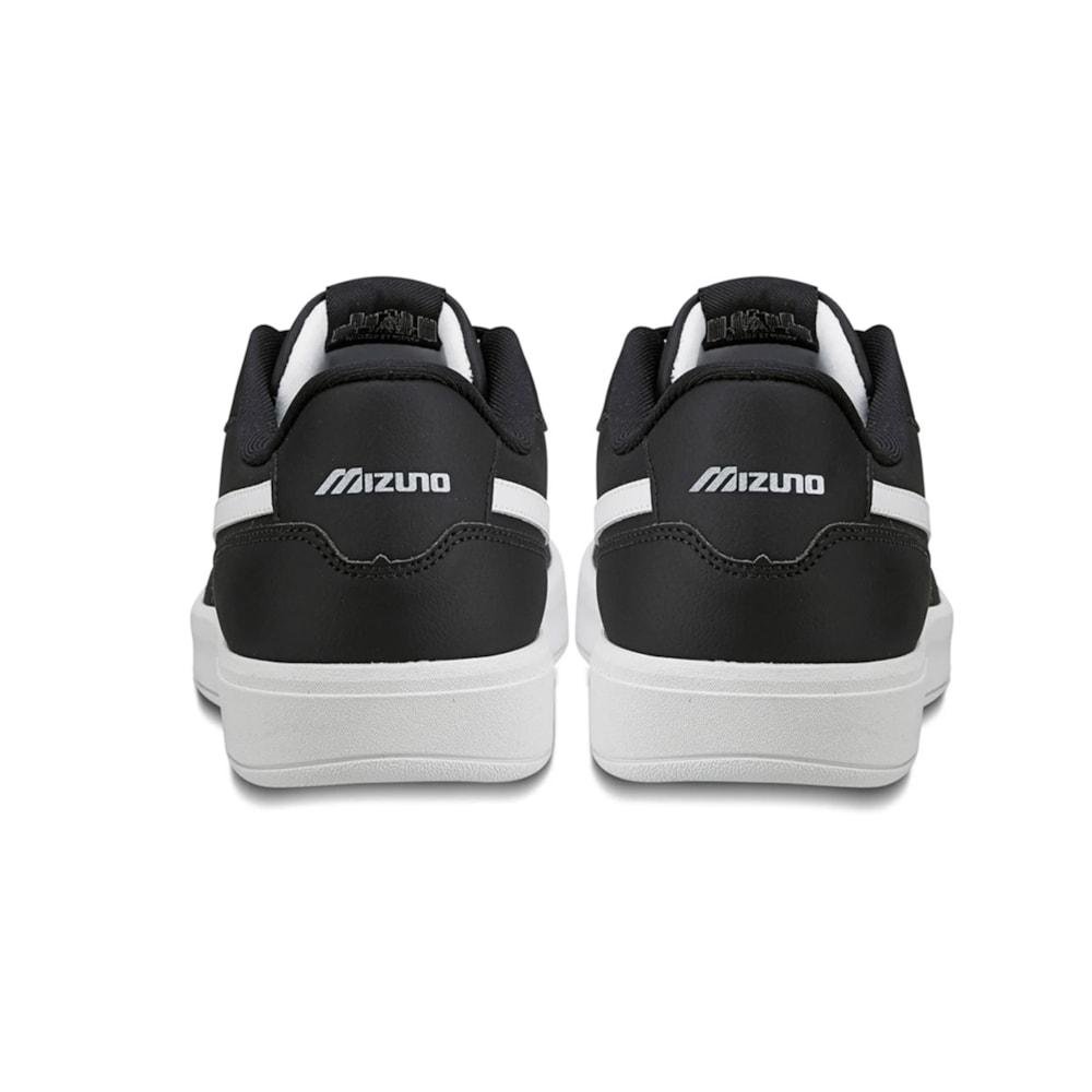 Tênis Mizuno Street Wind Preto e Branco Preto 4