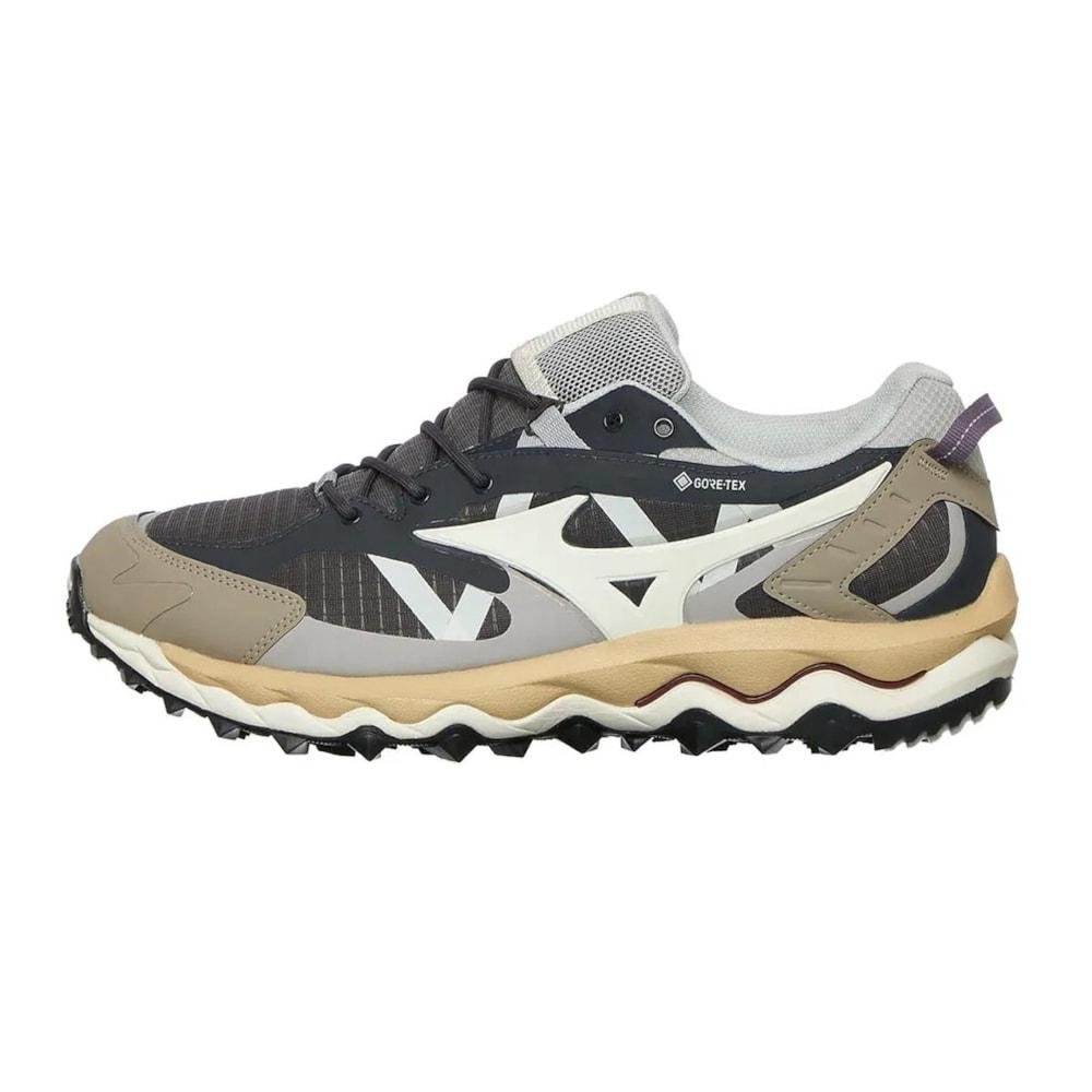 Tênis Mizuno Wave Mujin TL GTX Tex Gore Cinza 2