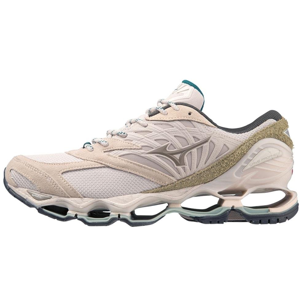 Tênis Mizuno Wave Prophecy LS Bege Bege 2