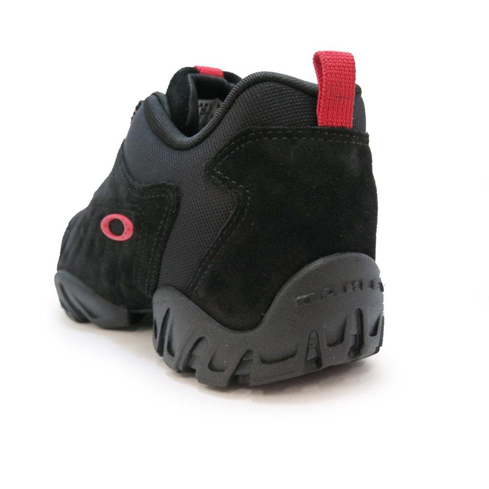 Tênis Oakley Attack Black Red Preto 4