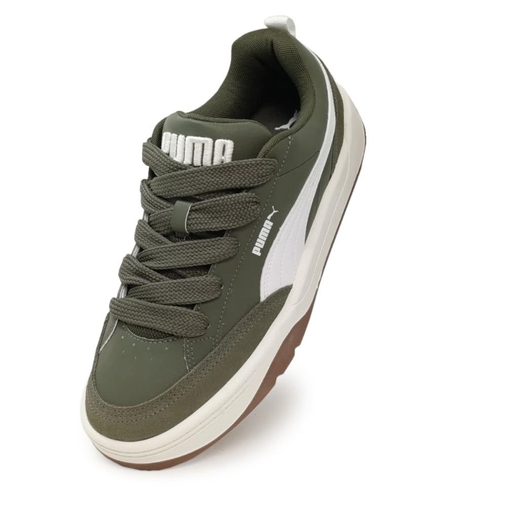 Tênis Puma Park Lifestyle OG BDP Loden Green White Verde 4