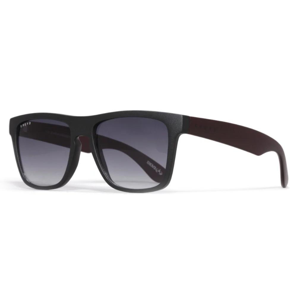 Óculos Evoke EVK 24 AC11 Black Matte Bordeaux Gray Gradient