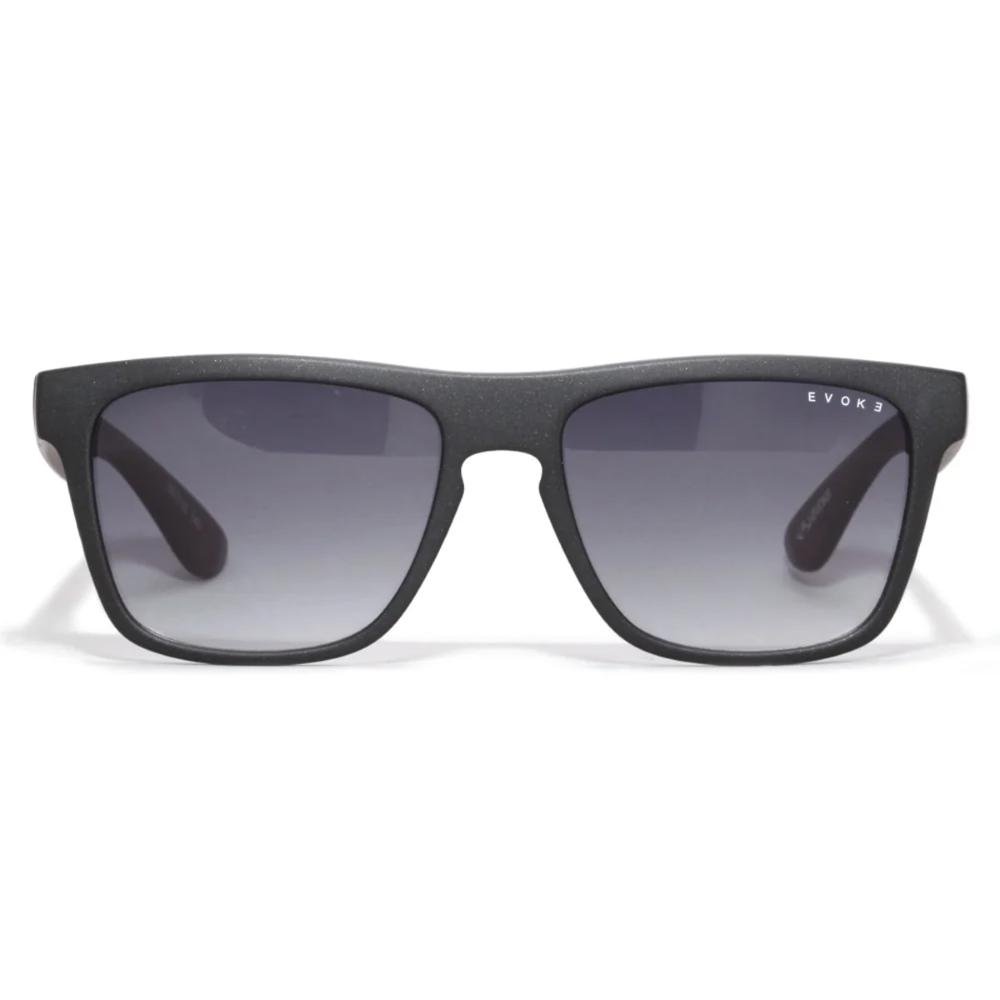Óculos Evoke EVK 24 AC11 Black Matte Bordeaux Gray Gradient Cinza 2