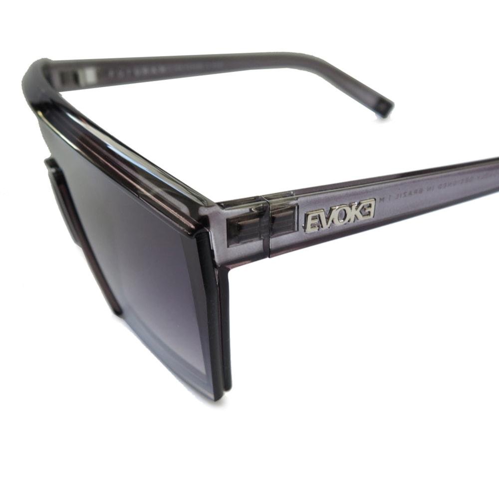 Óculos de Sol Evoke Futurah T01 Crystal Gray Silver Cinza 3