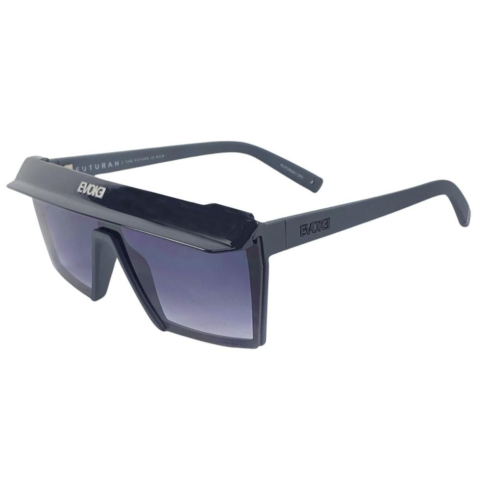 Óculos Evoke Futurah D11 Blue Gray Black Gray Gradient