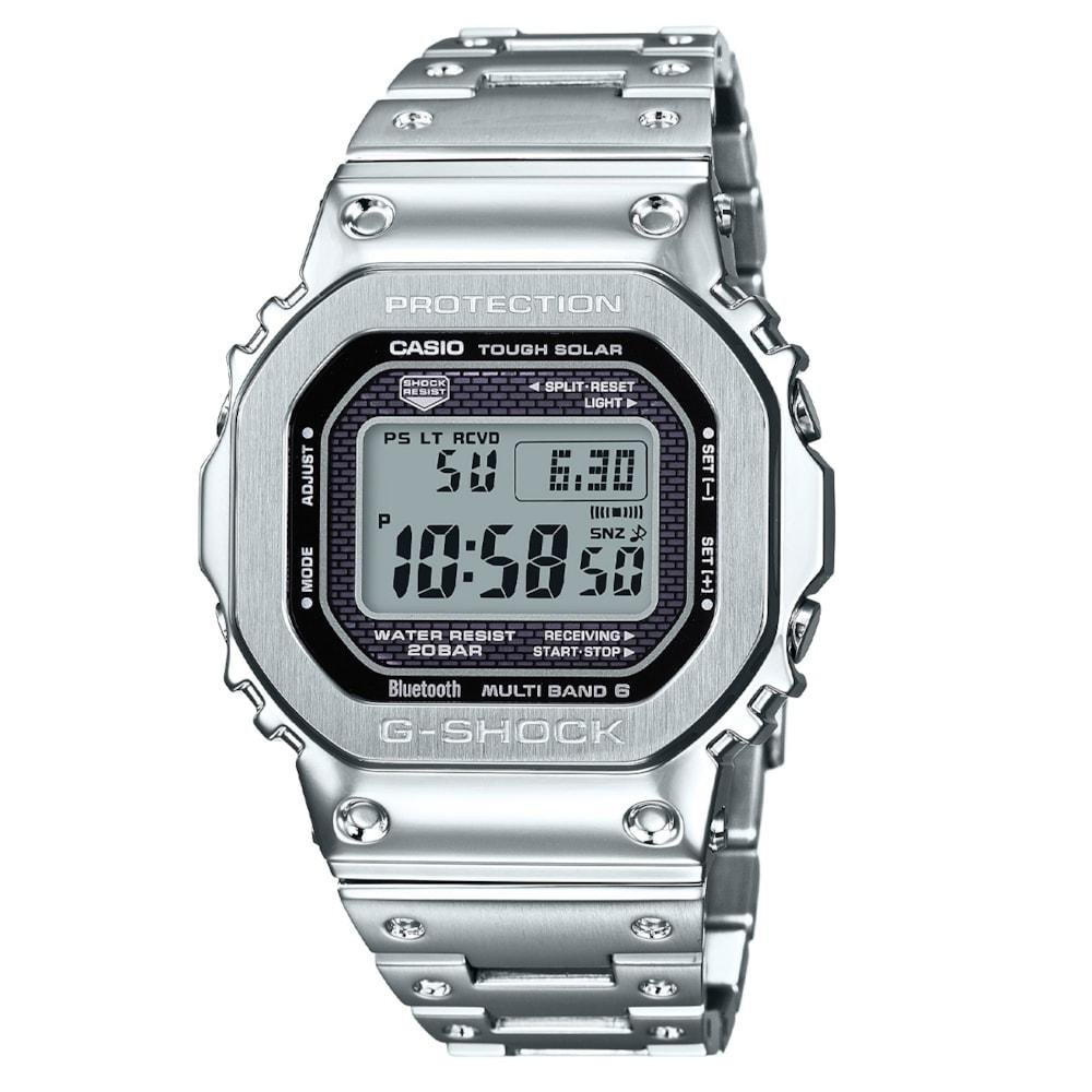 Relógio G-Shock GMW-B5000D-1DR Tough Solar e Bluetooth