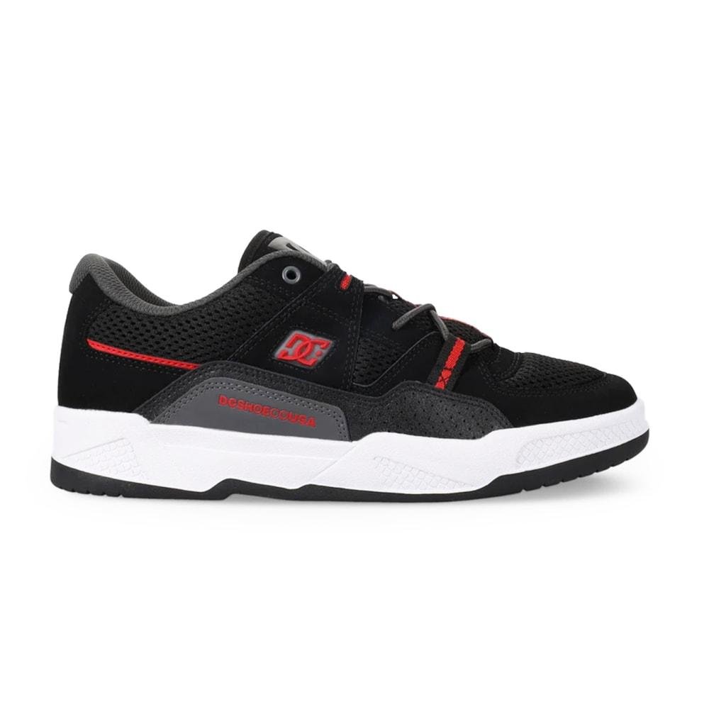Tênis DC Construct Black Red