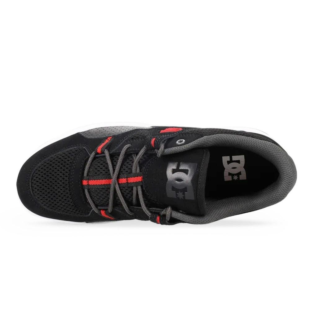 Tênis DC Construct Black Red Preto 2