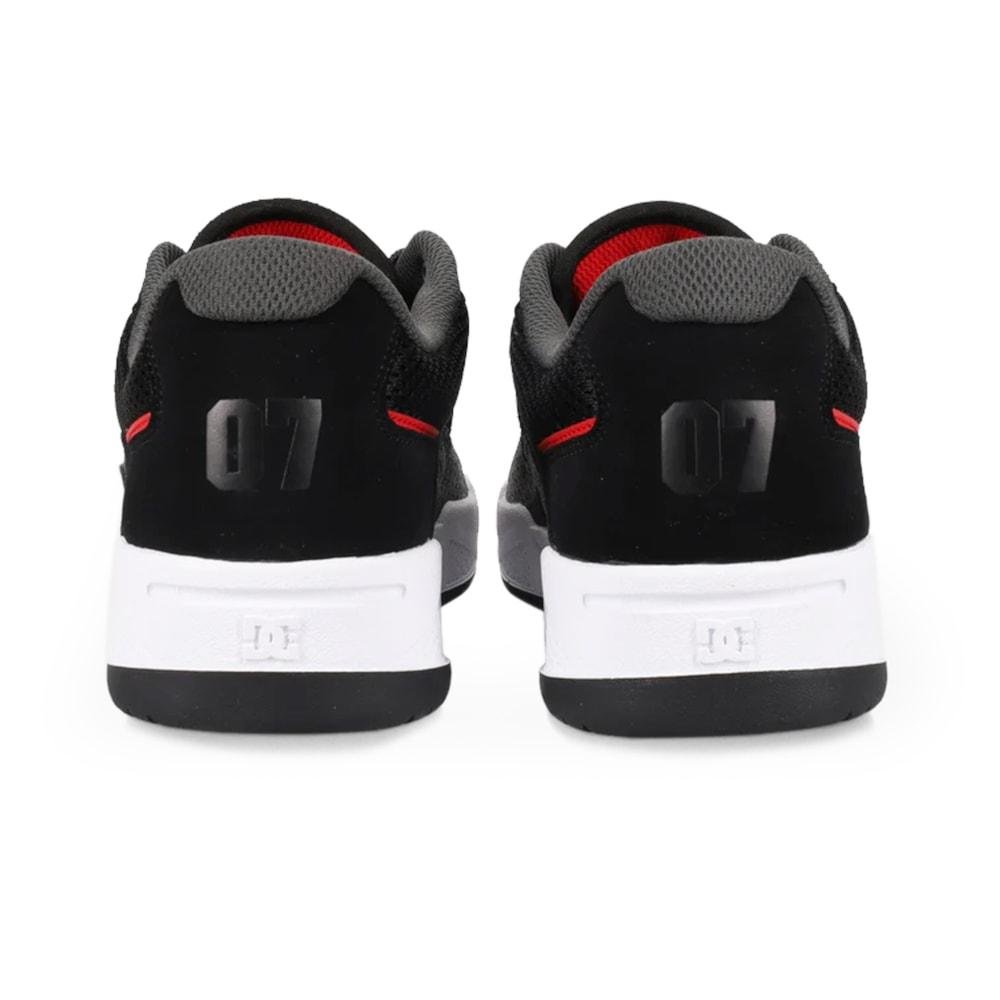 Tênis DC Construct Black Red Preto 3