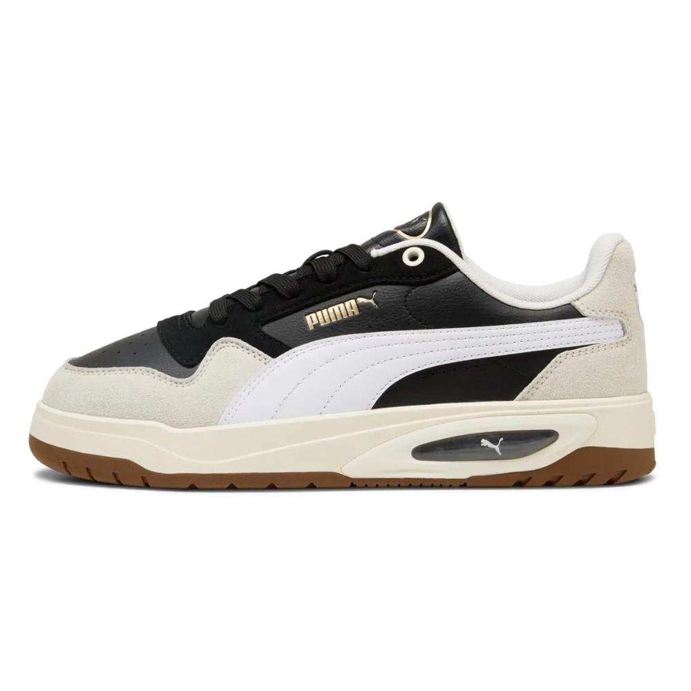 Tênis Puma Shuffle Tech OG Black White Vapor Preto 2