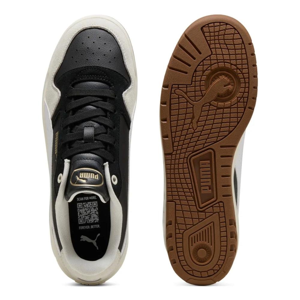 Tênis Puma Shuffle Tech OG Black White Vapor Preto 5