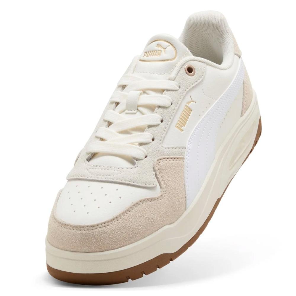 Tênis Puma Shuffle Tech OG Warm White Branco/Bege 4