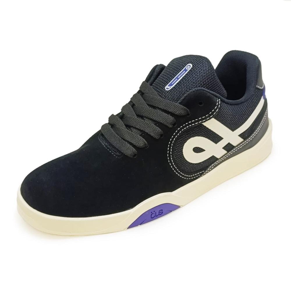 Tênis Ous Imigrante Preto Chantilly Purple Essencial