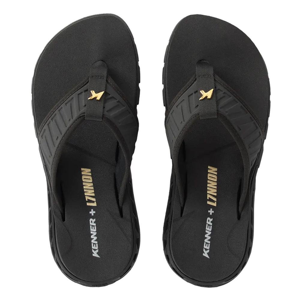 Chinelo Kenner Rakka Elite L7 Preto Preto 6