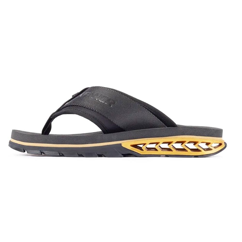 Chinelo Kenner Rakka Sport Preto Dourado Preto 2