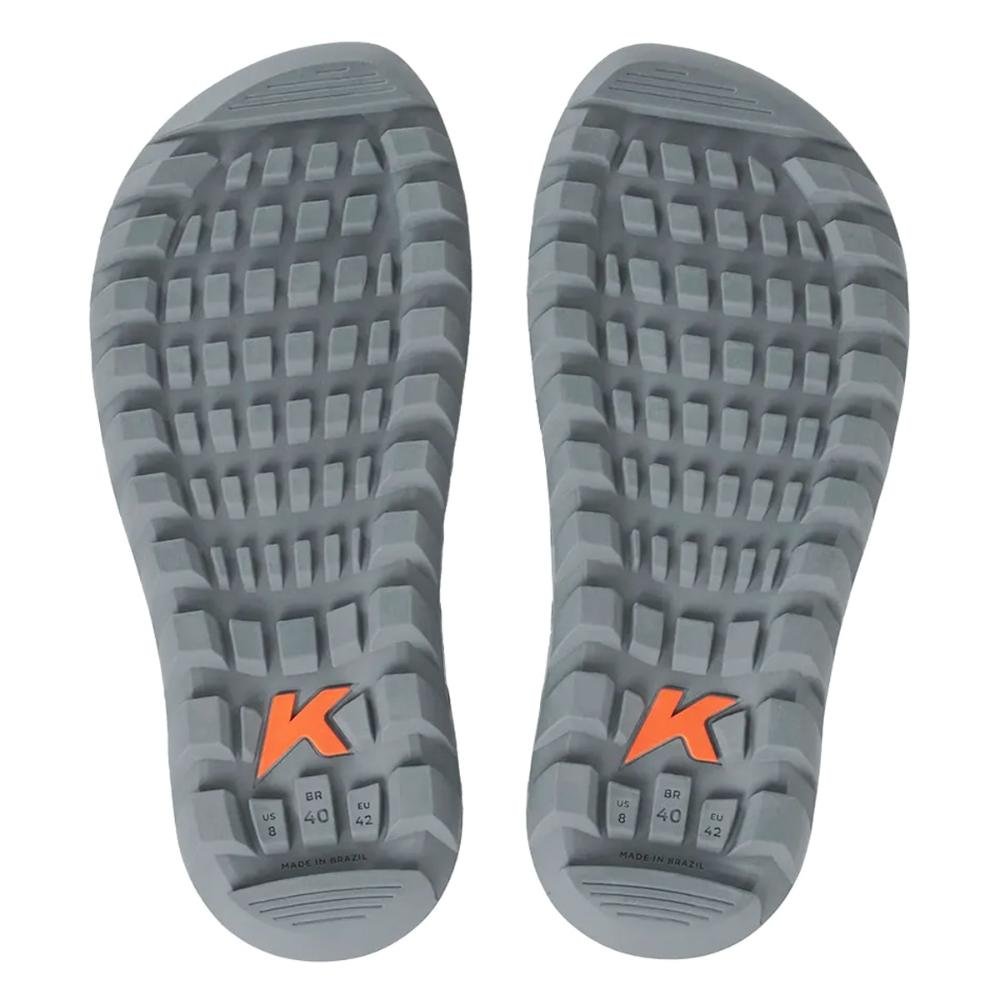 Chinelo Kenner Megah Puffer Cinza Cinza 10