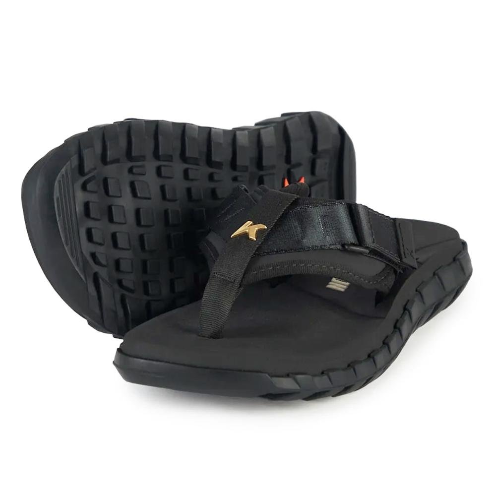 Chinelo Kenner Megah L7 Plus Preto Preto 9