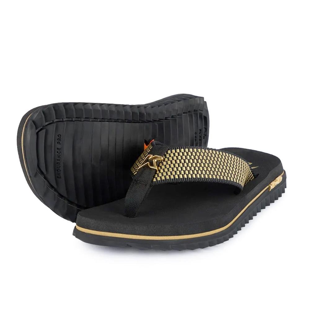 Chinelo Kenner Kivah Dots L7 Preto Caqui Preto 4