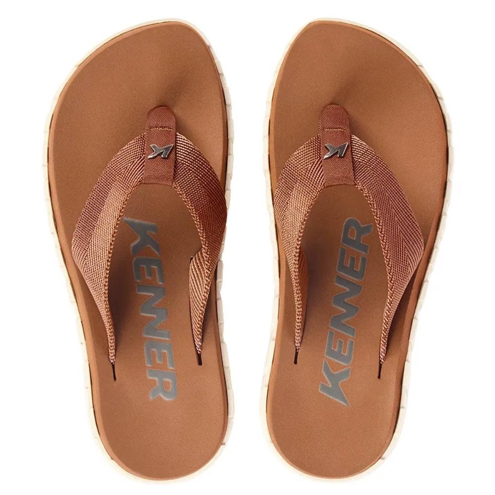 Chinelo Kenner Megah Marrom