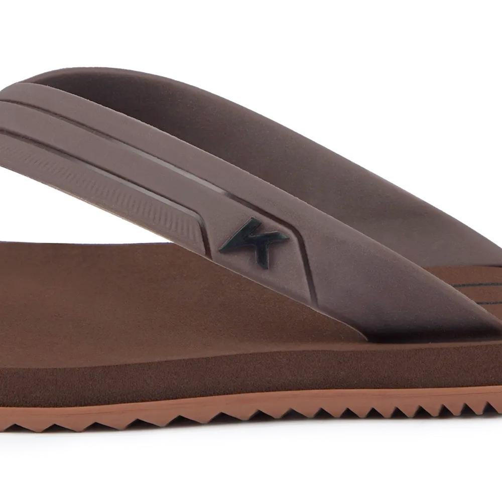 Chinelo Kenner K1 Marrom Marrom 3