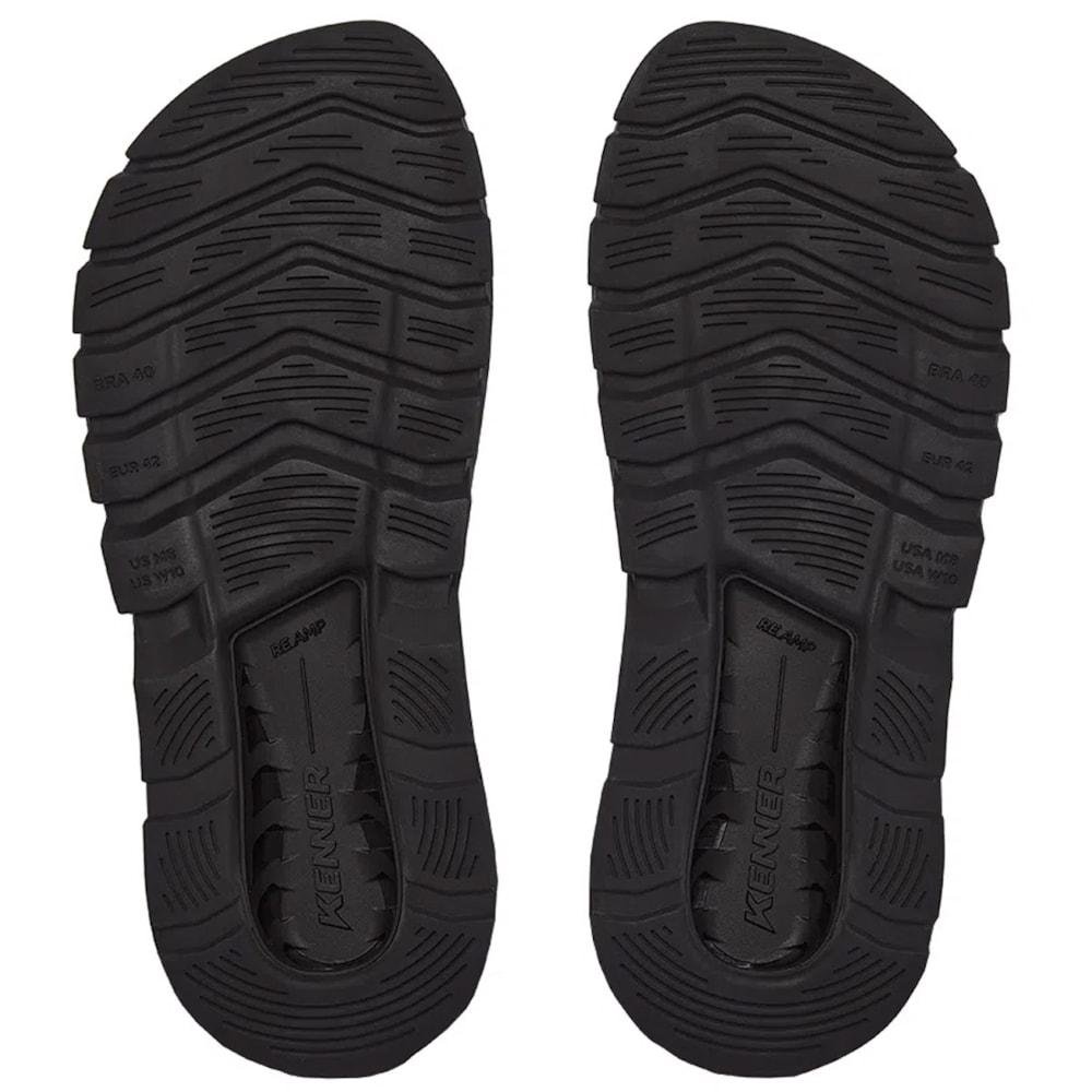 Chinelo Kenner Rakka Ultra Full Force Preto Preto 4