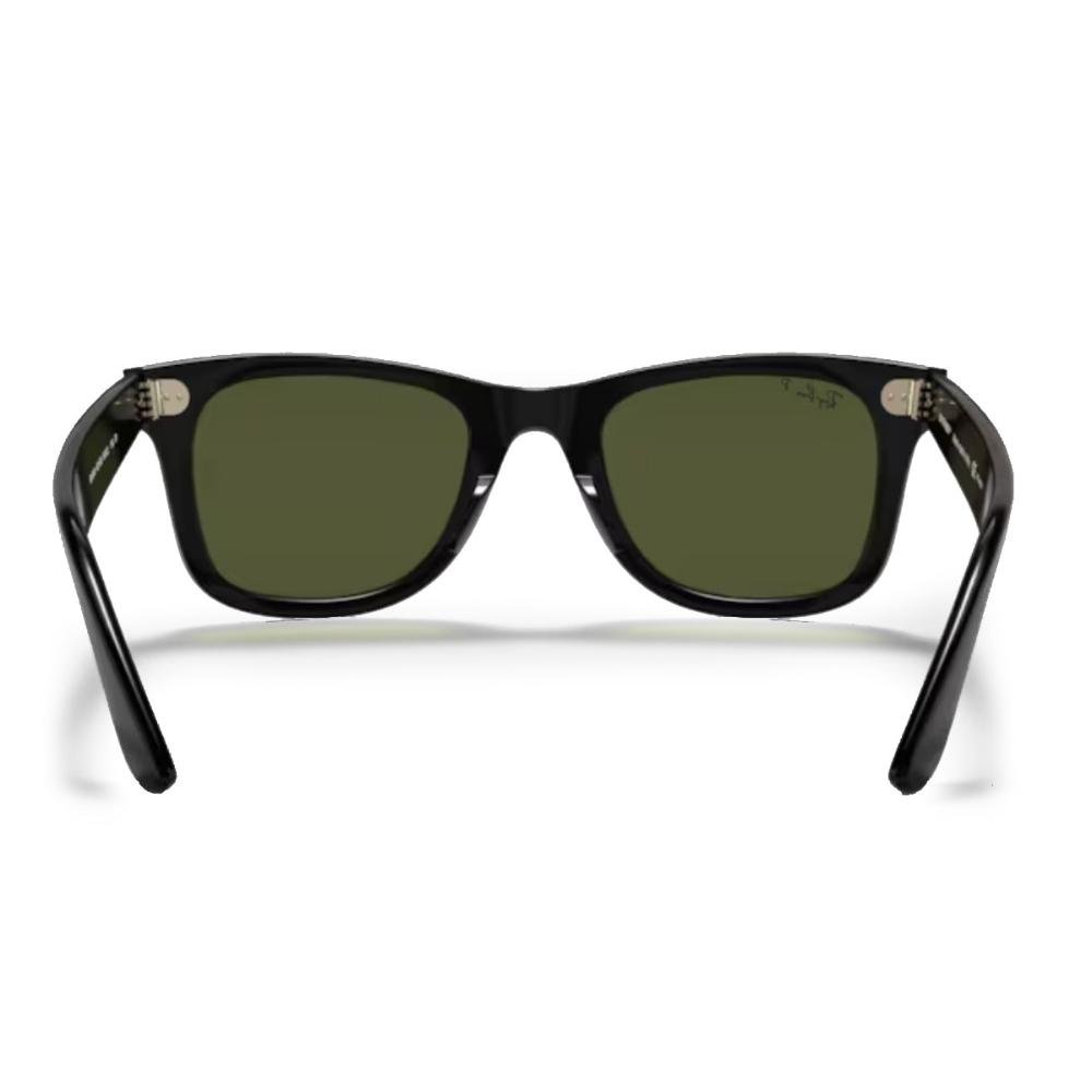 Óculos Ray-Ban Wayfarer Ease Black G-15 Green Polarizado
