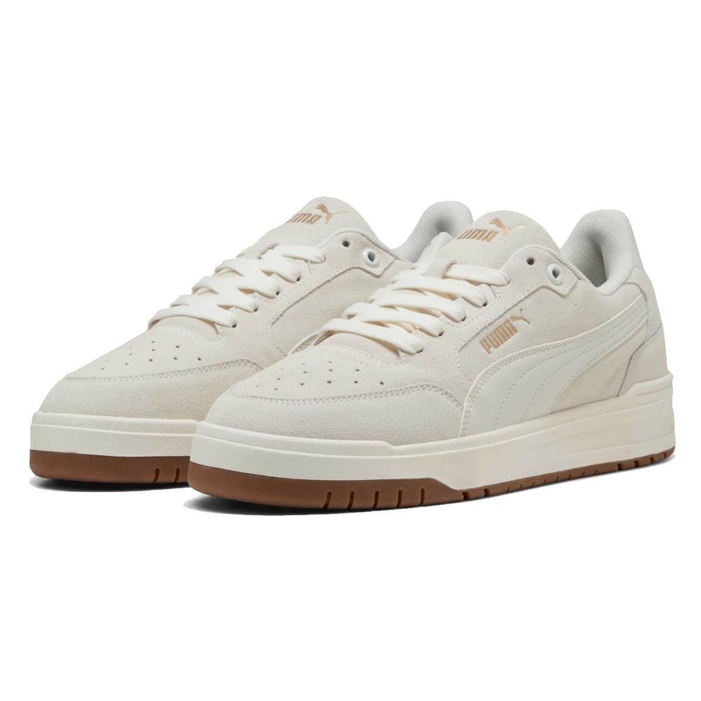 Tênis Shuffle Downtown Warm White Vapor Gray Gold Bege 2