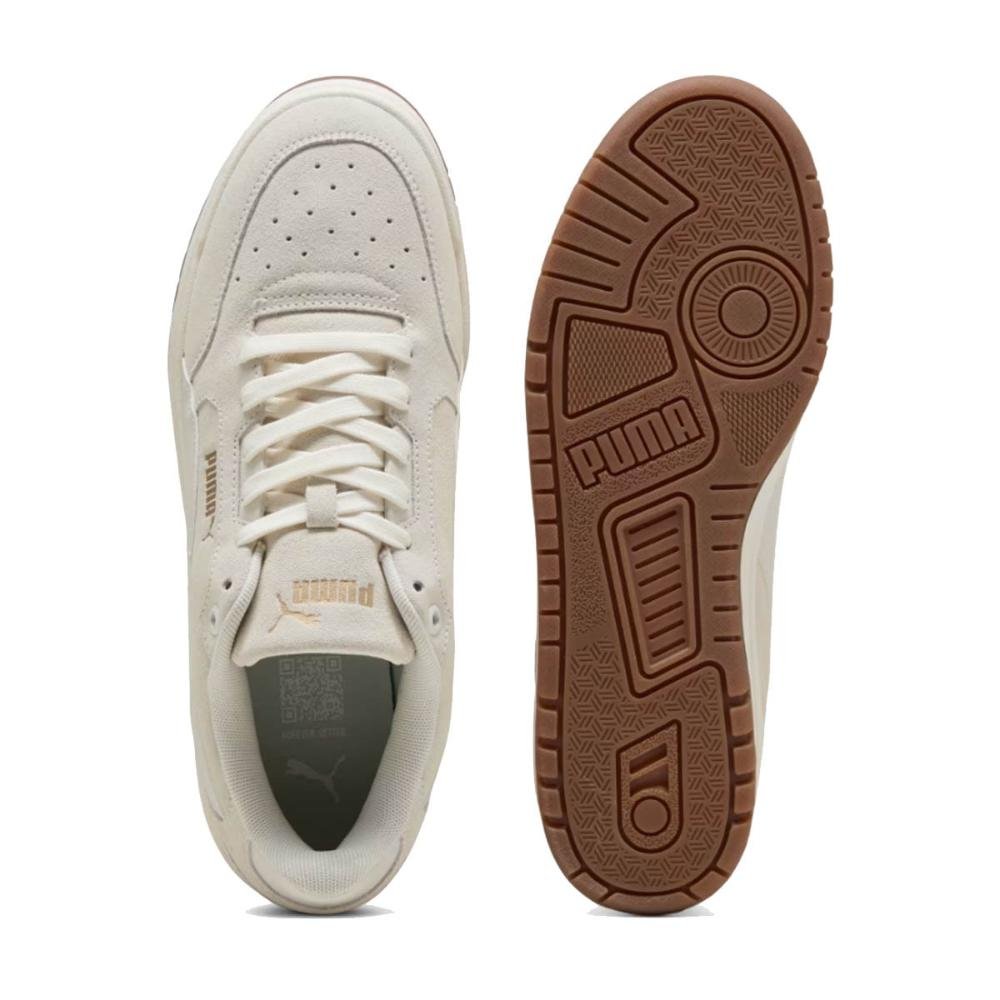 Tênis Shuffle Downtown Warm White Vapor Gray Gold Bege 4