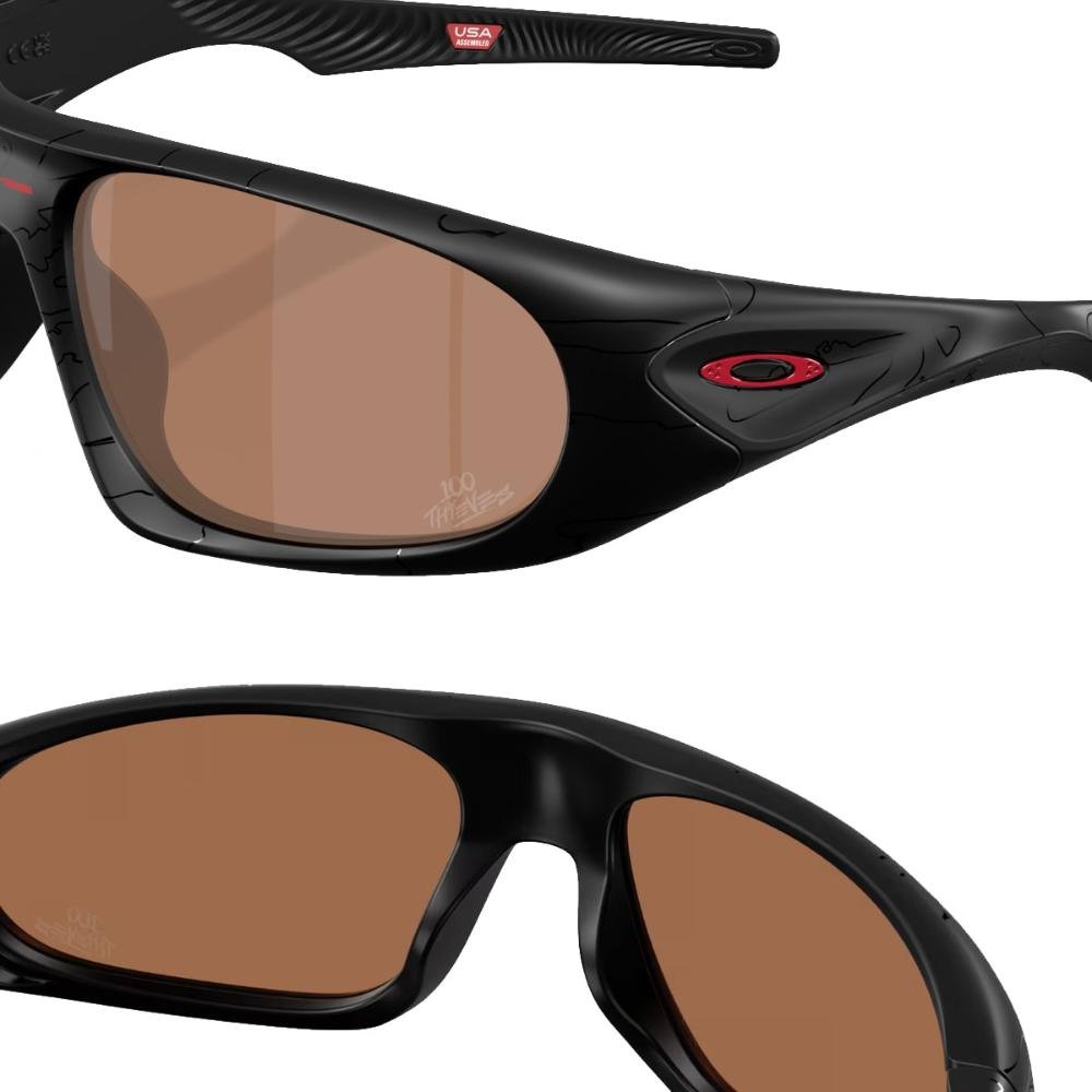 Óculos Oakley Neoforma 100 Thieves Collection Prizm Tungsten Matte Black Preto 6