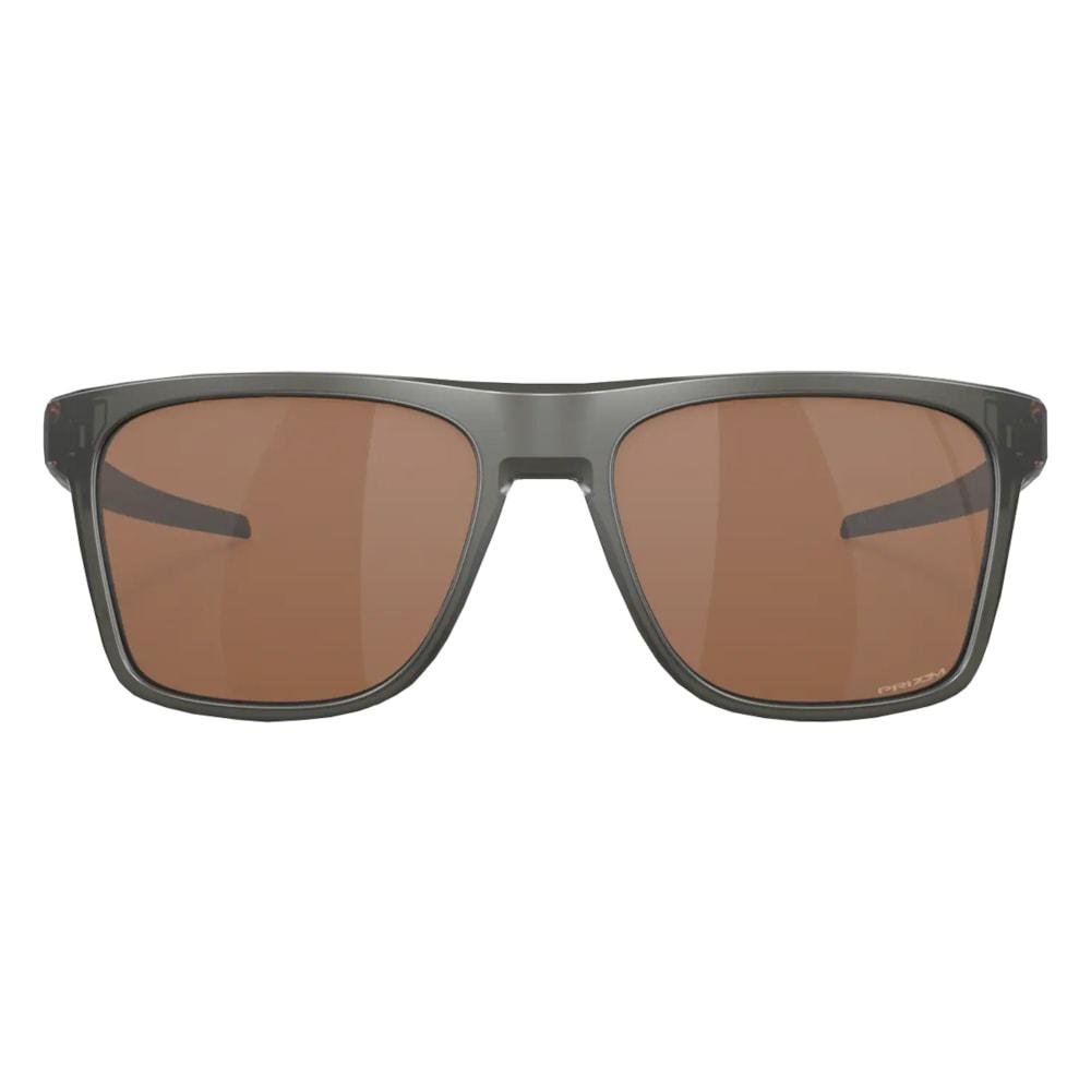 Óculos Oakley Leffingwell Matte Grey Smoke/ Prizm Tungsten Cinza/Marrom 2